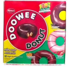 Bánh Donut Hỗn Hợp (Hộp 10 cái)